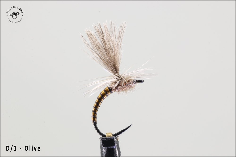 ☆ Various CDC Dry Flies With Wooden Box☆ フィッシング その他